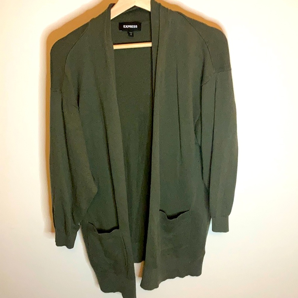 Small express oversized cardigan